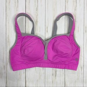 Lululemon Purple & Gray Convertible Cross Back.